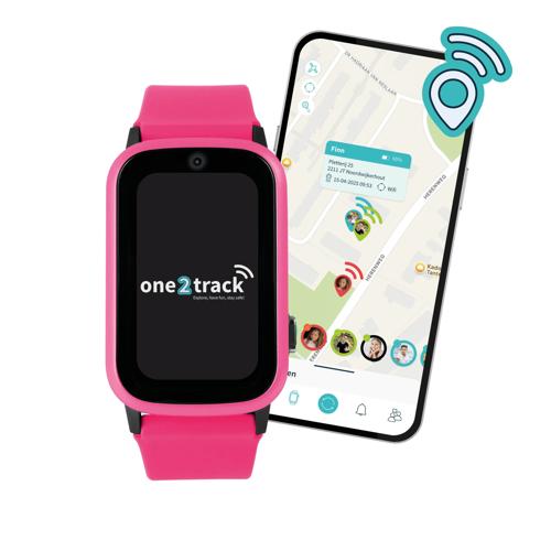 Connect up - GPS telefoonhorloge kind - One2Track