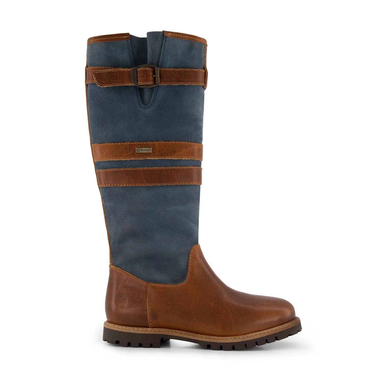 Travelin' Lindau dames  Pull-on boots  Blauw main product image