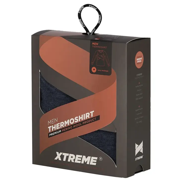 Merinowol - Heren - Thermoshirt