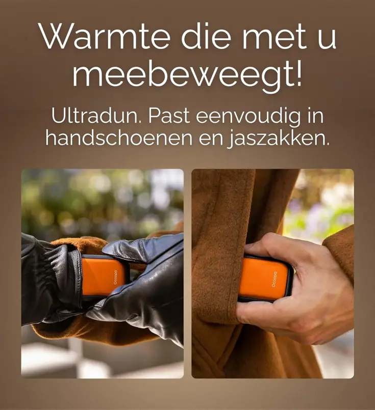 Herbruikbare Magnetische Handwarmers Oplaadbaar