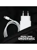 BR-2212 Snellaadadapter - USB en USB-C