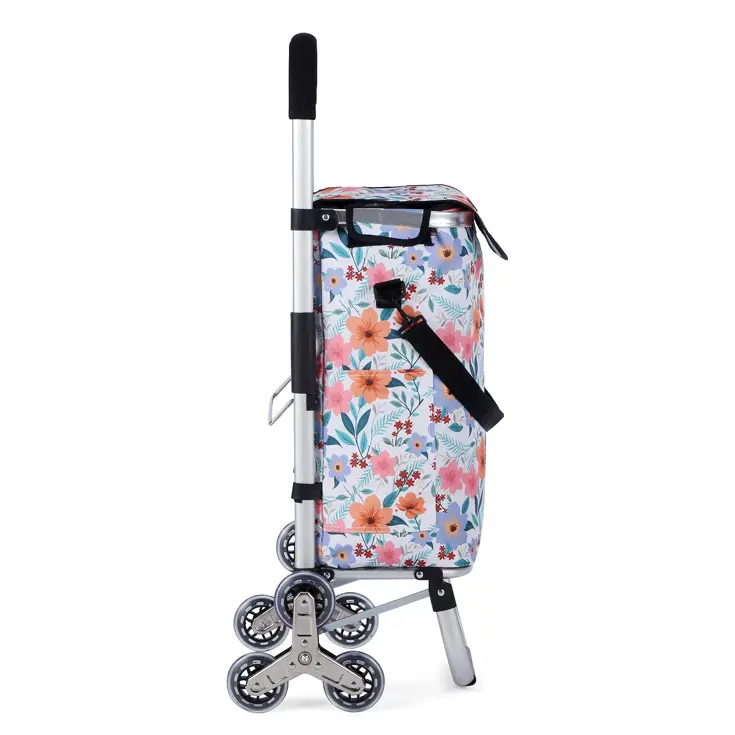 Boodschappentrolley 40L - Trapwielen