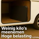 HEM Campingtafel inklapbaar 180x70 cm - Black