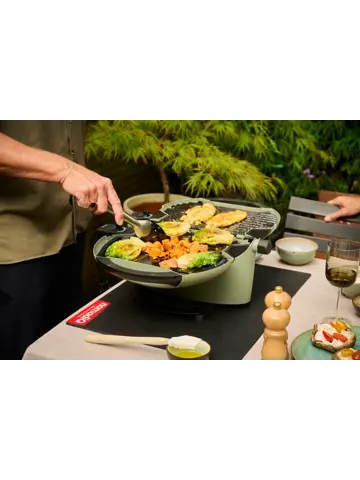 NomadiQ Electric BBQ - Sage Green