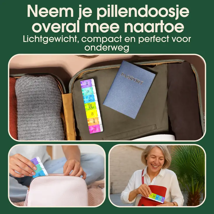 Pillendoos 7 Dagen – Grote Vakken