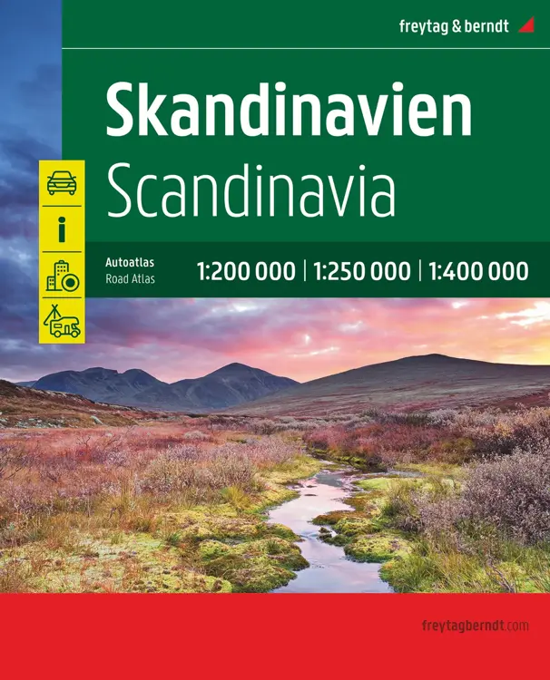Wegenatlas Scandinavië