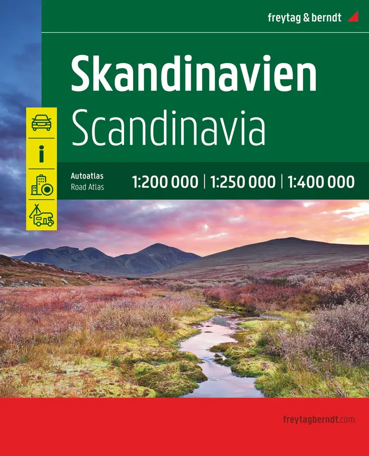 Wegenatlas Scandinavië