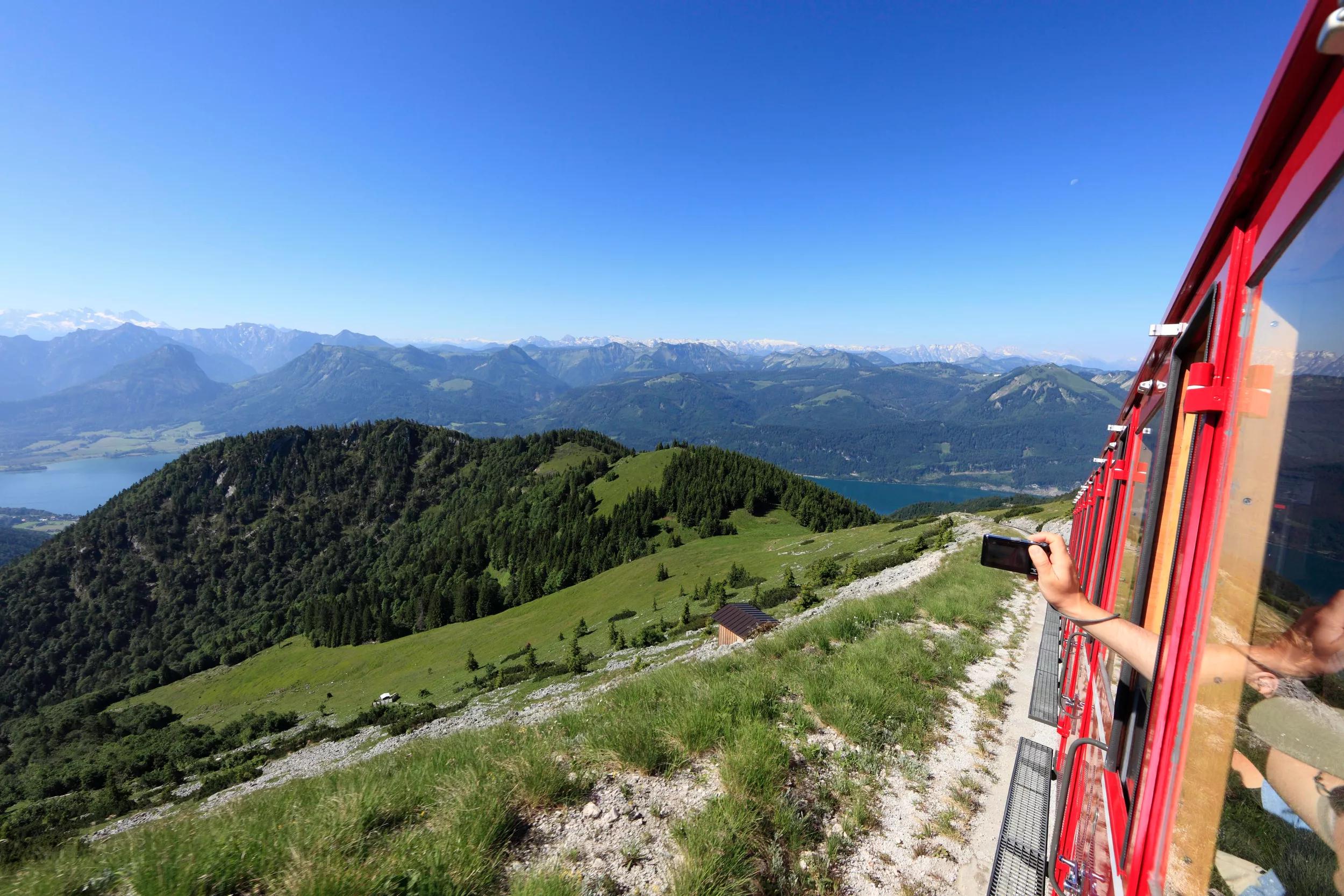 Schafbergbahn, Schafberg, Salzkammergut, Land Salzburg, Salzburger Land, Österreich