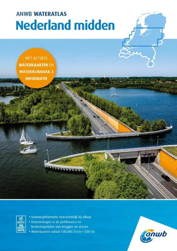 ANWB  Wateratlas Nederland Midden main product image