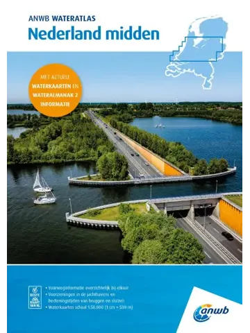 ANWB Wateratlas Nederland Midden
