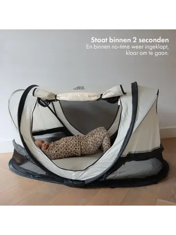 Shane Luxe Campingbedje - Anti-UV 50+ - Peuterbed