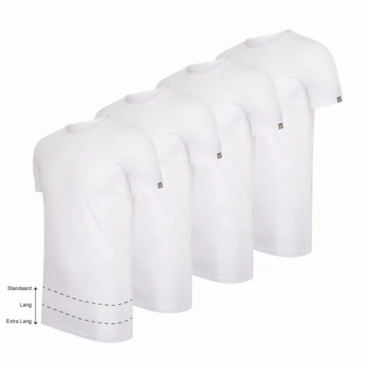Heren 4-Pack T-shirt