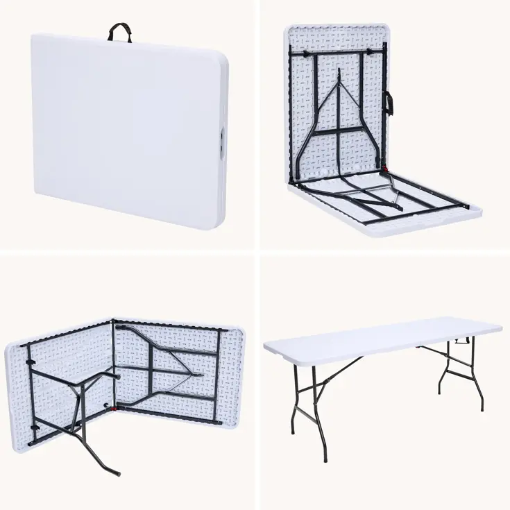 Inklapbare Tafel - Vouwtafel - 180 x 70 x 74 cm