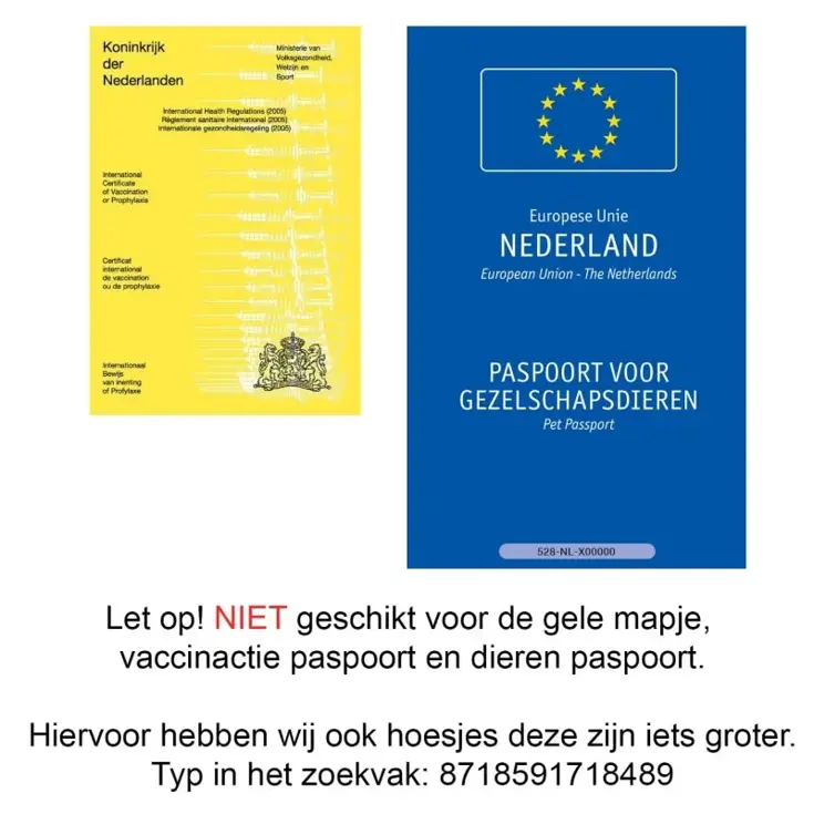 RFID Paspoort Hoes - Anti Skim Bescherming