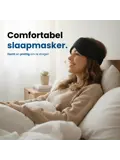 Slaapmasker Katoen - Zwart