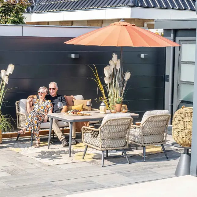 Manilla Ø250 Stokparasol Garden Impressions