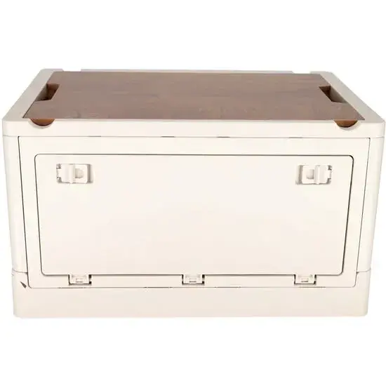 Inklapbare opbergkrat met deksel