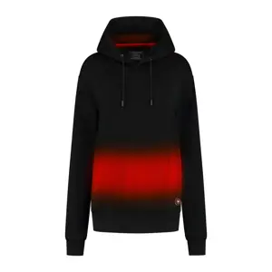 Infrarood verwarmde Hoodie Vrouw - Zwart