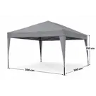 Partytent - 3X3m - Easy-Up Tent -