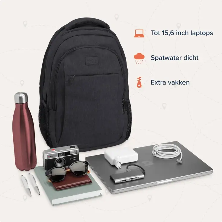 TRVLMORE Rugtas - 28L - 15,6 Inch