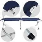 Inklapbaar veldbed voor één persoon