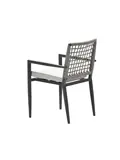 Burela 4st taupe Tuinstoel