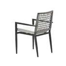 Burela 2st taupe Tuinstoel Garden Impressions