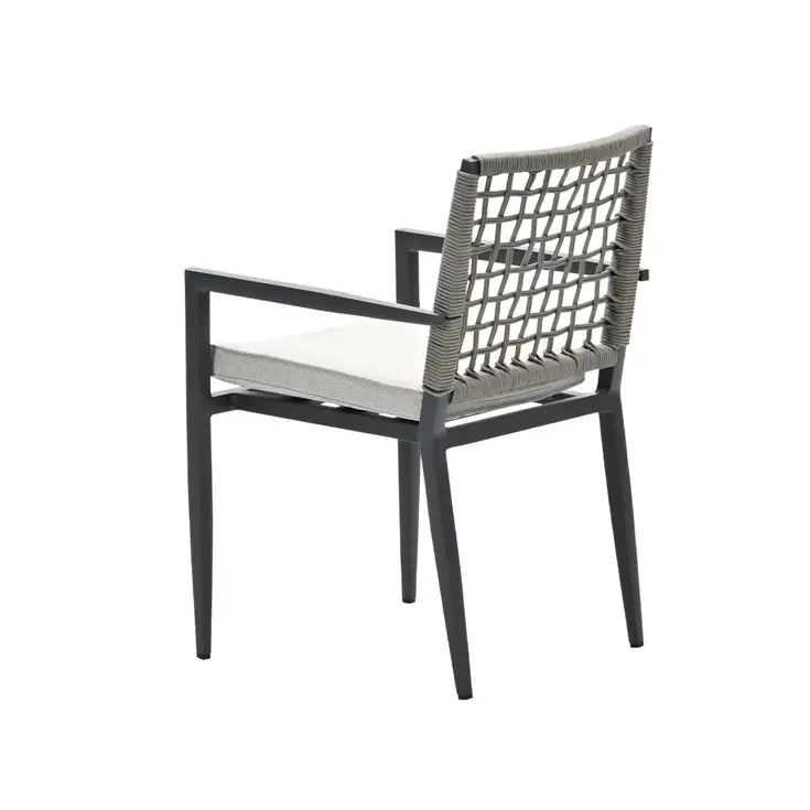 Burela 4st taupe Tuinstoel