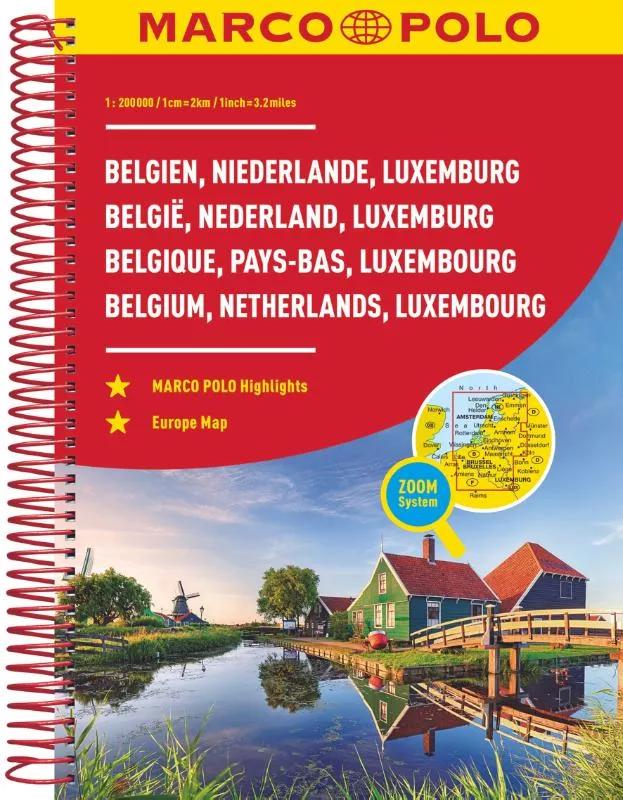 Marco Polo  wegenatlas Benelux main product image