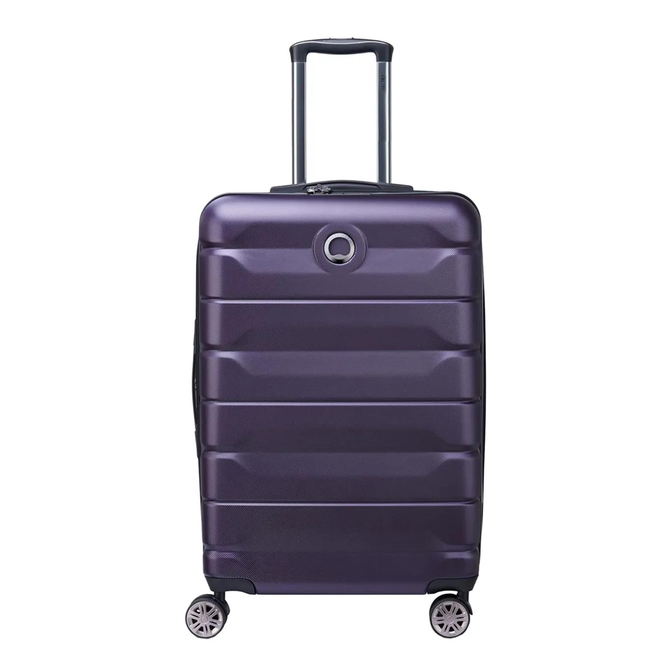 Delsey  4 wheel medium trolley 68 expandable  Paars main product image