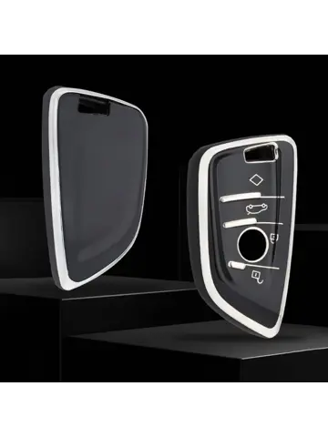 TPU Sleutelhoesje voor Bmw zwart B4A