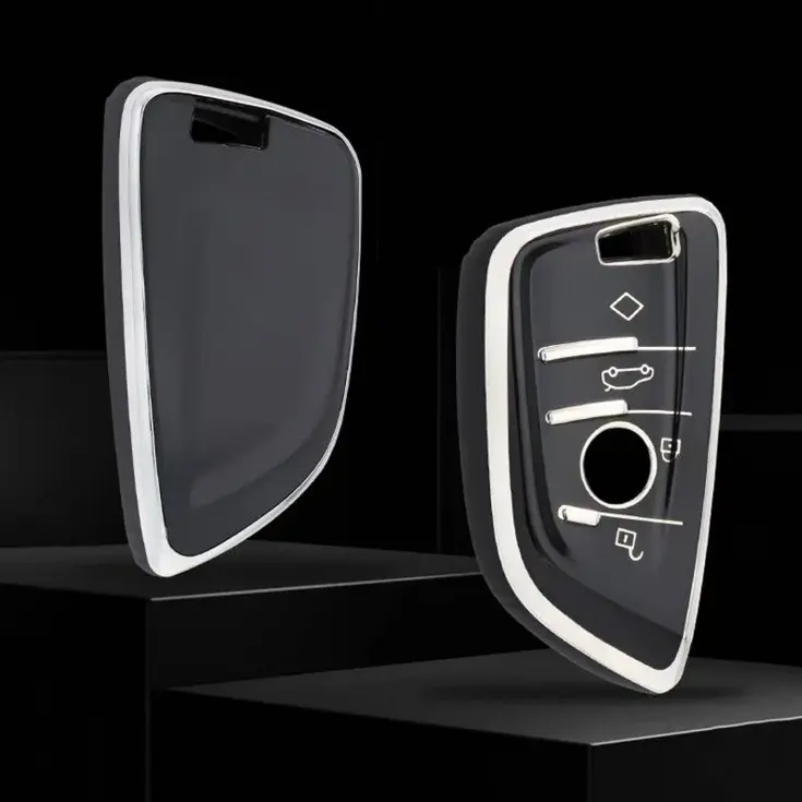 TPU Sleutelhoesje voor Bmw zwart B4A