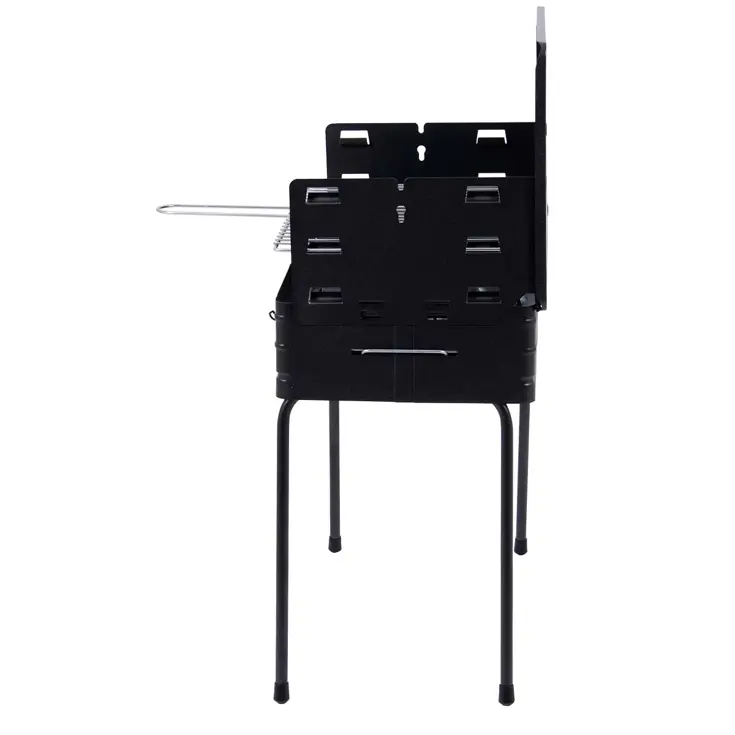 Barbecue Koffermodel Staal 40x30 cm