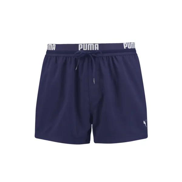 Puma   Logo Short  Heren  Zwembroek  Blauw
