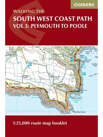 Kaartgids Booklet South West Coast Path Map 3