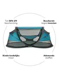 Baby luxe campingbedje - Zelfopblaasbare matras