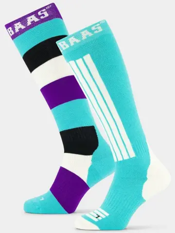 Dames - 6 paar - Skisokken