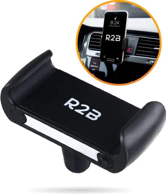 R2B  Telefoonhouders Auto Ventilatie Rooster  Zwart main product image