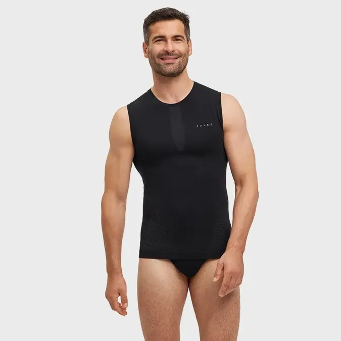 FALKE - O-hals Thermo Tanktop - Heren