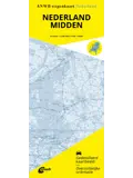 ANWB Wegenkaart Nederland Midden