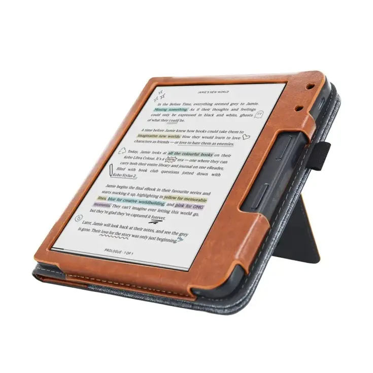 Ereader Hoesje - Jeans strap Case Kobo Libra Color