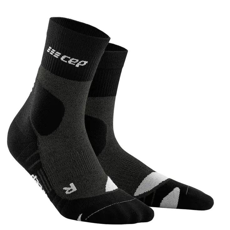 Hiking Merino Mid-Cut Compressie - Heren