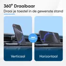 MagSafe Telefoonhouder Auto - Zwart