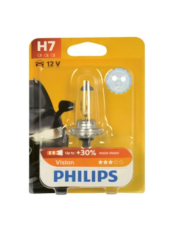 H7 Vision - Koplamp - Philips