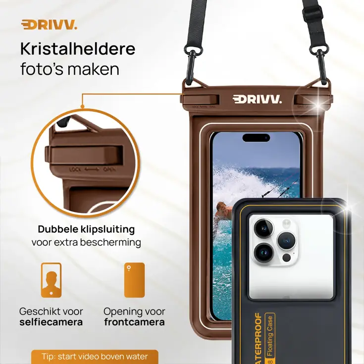 Waterdicht Telefoonhoesje - 2 stuks