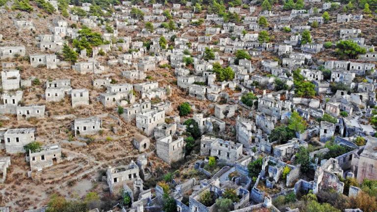 Turkije Fethiye Kayakoy Grieks dorp