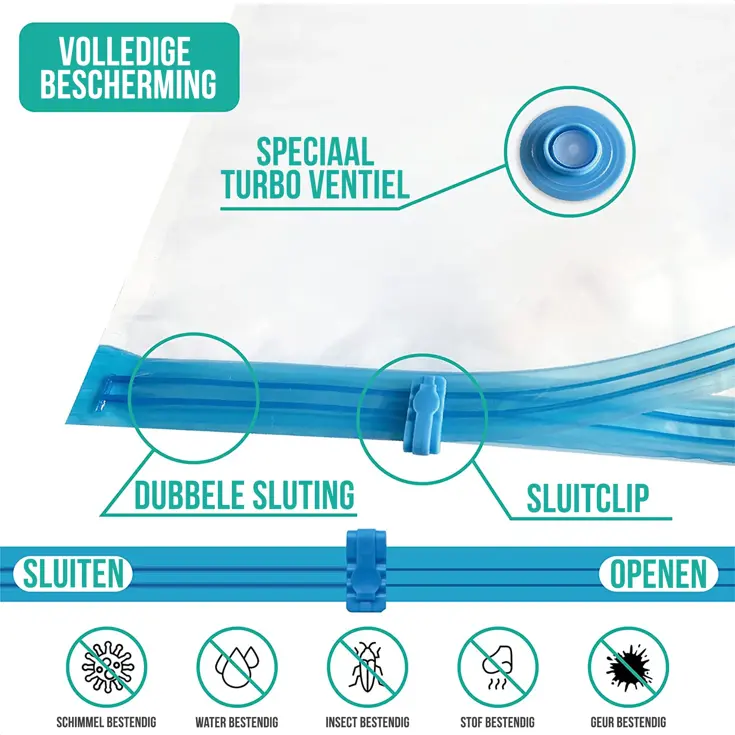 Strex Vacuumzakken - 23 Delig