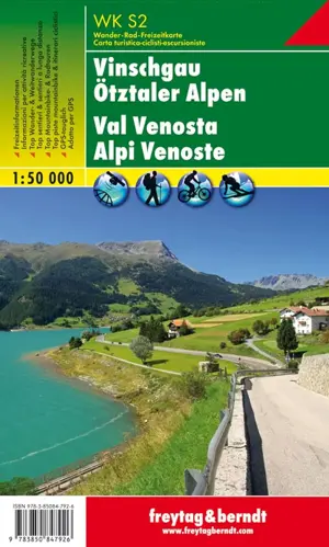 Wandelkaart WKS2 Vinschgau Ötztaler Alpen