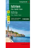 Wegenkaart Istrië - Pula