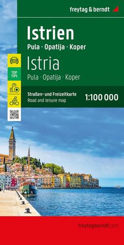 Wegenkaart Istrië - Pula